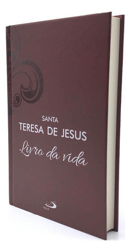 Livro Da Vida Capa Dura Luxo - Santa Tereza D'ávila Vol 8/2