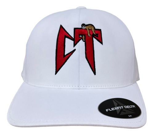 Gorra Corridos Tumbados Ct Blanca Flexfit Delta Original