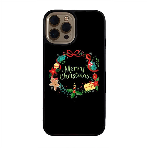 Funda Celular Navidad Navideña Merry Christmas Corona