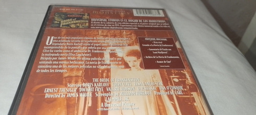 Pelicula La Novia De Frankestein En Dvd En Español Latino