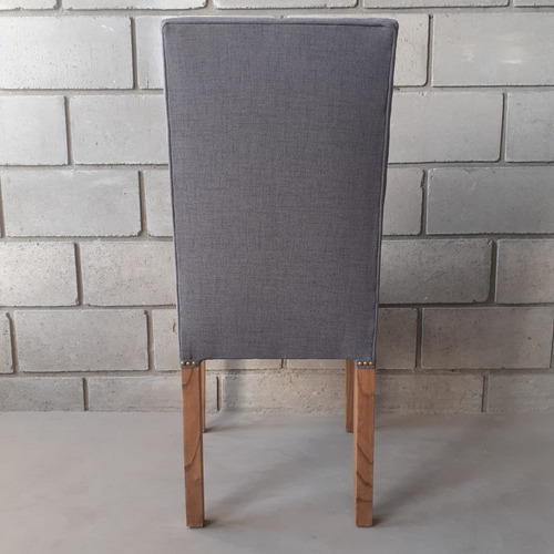 Imagen 8 de 10 de Silla Comedor Vestida Tela Antimancha Premium Sin Interes