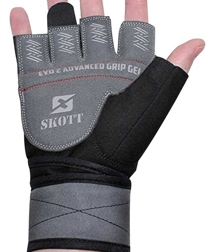 2016 evo 2 guantes De Levantamiento De Pesas Con Integrado W