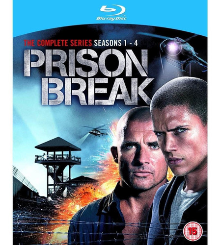 Prison Break Completa En Blu Ray !!!