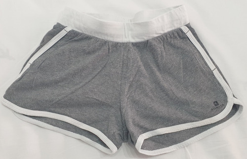 Short Nena Decathlon Gris Talle 8 Años