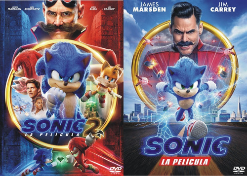 Sonic La Pelicula 1 Y 2 - Dvd