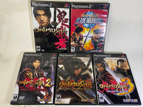 Colelçao Onimusha Para Ps2