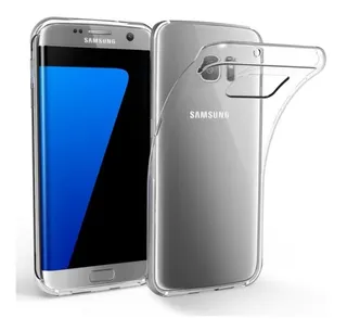 Protector Transparente Galaxy S7 Edge Mas Mica Gel Trasera