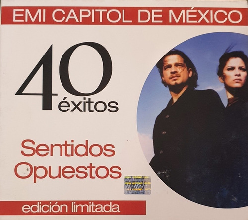 Cd Sentidos Opuestos - 40 Exitos - 2cds