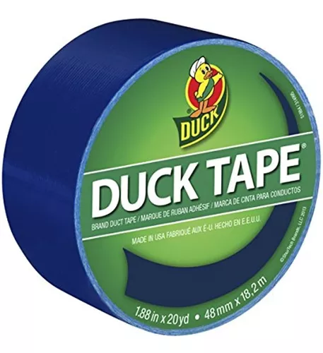 Duck Cinta eléctrica de colores de marca, 1/2 pulgada por 20 pies, paquete  de 5 rollos, multicolor (299020)