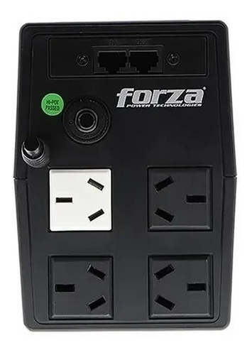 Imagen 3 de 7 de Ups Estabilizador Forza Nt-752a 750va/375w 4 Tomas