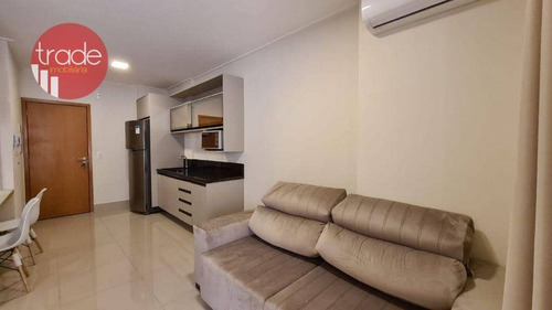 Imagem 2 de 16 de Flat Com 1 Dormitório Para Alugar, 44 M² Por R$ 2.000,00/mês - Bosque Das Juritis - Ribeirão Preto/sp - Fl0113