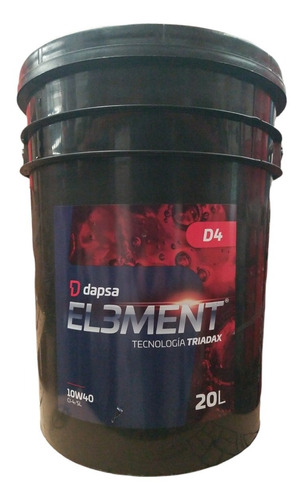 Aceite Dapsa Semisintetico 10w40 X 20 L Api Sl/ci 4