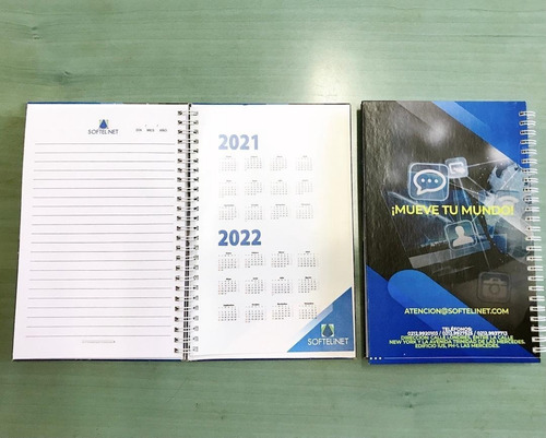 Agenda Corporativa Tapa Dura Media Carta