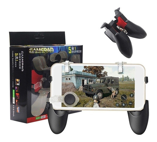 Gatillos Gamepad Joystick Pubg Mobile Smartphone 5 En 1
