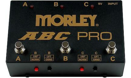 Morley Abc Pro 3-button Switcher/combiner Pedal Eea