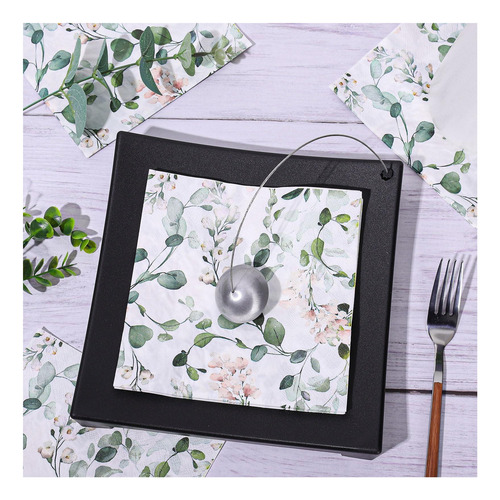 Whaline 80 Servilletas: Eucalipto, Aroma Y Floral