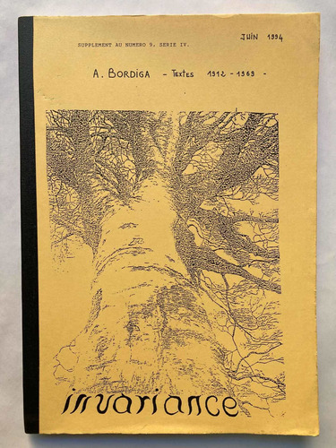 Amadeo Bordiga. Textes 1912-1969. 295 Páginas. 1994.