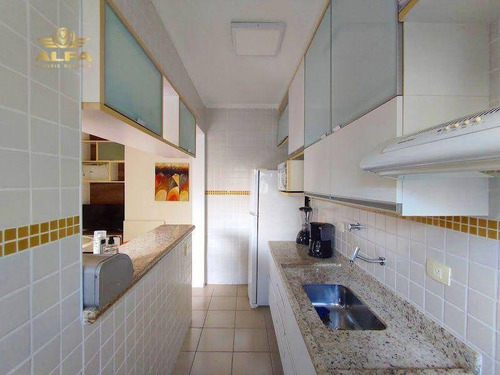 Imagem 18 de 20 de Flat À Venda Na Praia Das Pitangueiras, 2 Dormitórios, 1 Vaga. - Fl0003