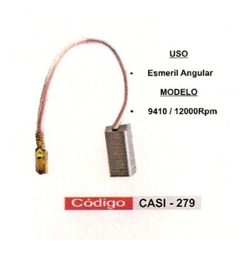 Carbon Esmeril Angular 9410 120000 Rpm Skill  Casi-279 