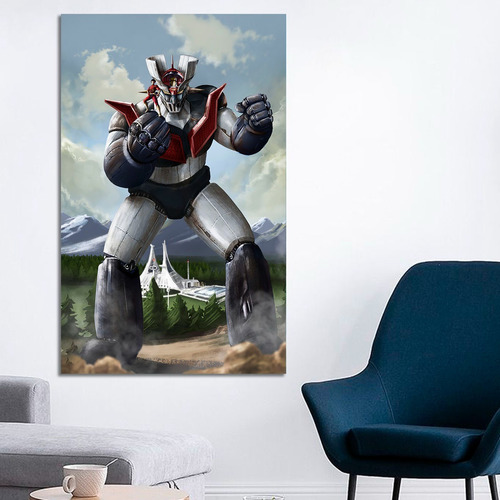 Cuadro Decorativo Serie Mazinger Z  (80x50 Cm)