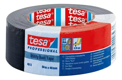 Fita Silver Tape Preta 50 Metros - Pronta !!! Cor Preto