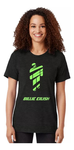 Remera Billie Eilish - Musica Internacional - Be09 Infantil