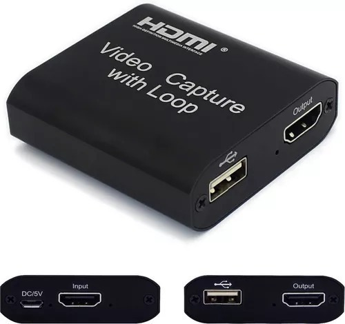 Hdmi Video Capture With Loop Out Usb 3.0 (sm-c7843hdmi)