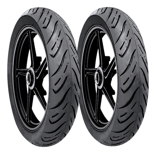 Par Pneu T/d S/c Faze Titan Fan 150 160 + 80/100-18 90/90-18