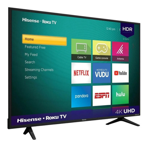 Imagen 2 de 4 de Pantalla Hisense Roku 4k 58