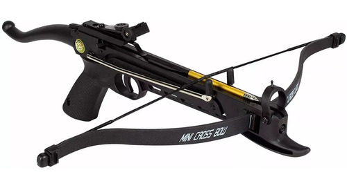 Balestra Besta Pistol Grip Cobra 80 Lbs + 3 Setas Alumínio