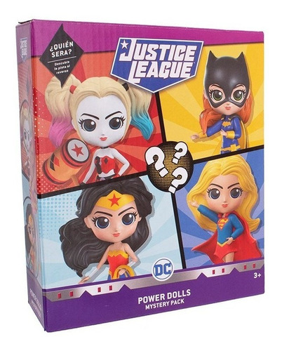 Power Doll Mystery Pack Justice League Muñeca Sorpresa 5842