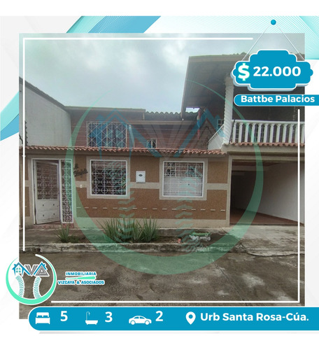 Casa En Venta Urbanización Santa Rosa Cua.