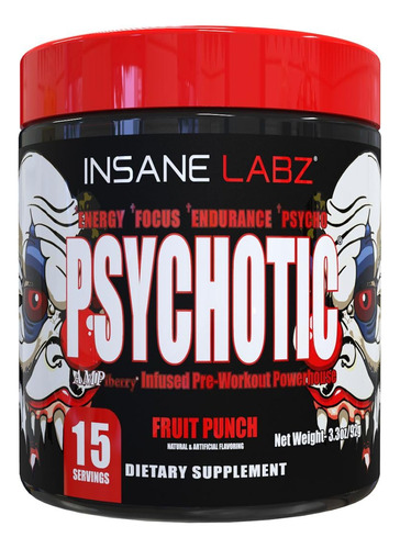 Insane Labz Polvo Psicotico Para Antes Del Entrenamiento De