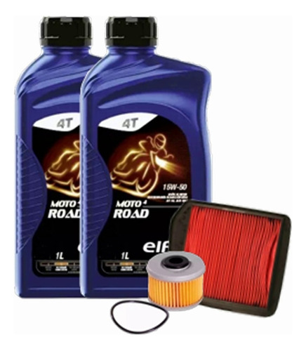 Kit Honda Falcon Nx400 Filtros Orig. Aceite Aire + Elf 15w50