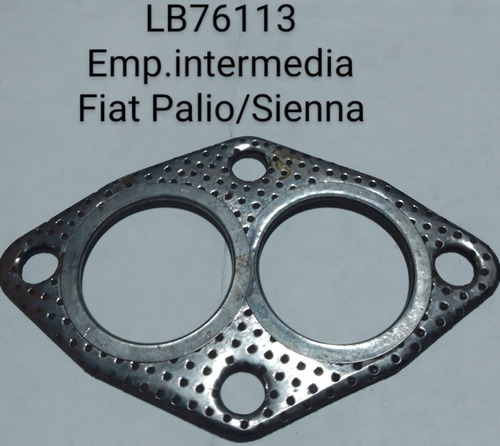 Empacadura Plana De Escape Fiat Palio Siena