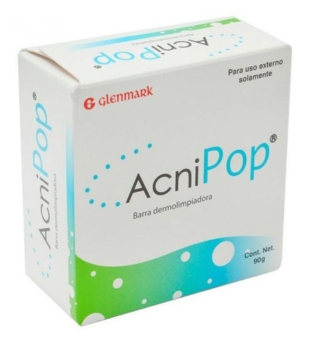 Acnipop Glenmark Barra 90gr Barra Dermolimpiadora