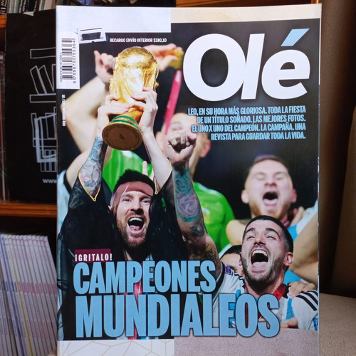 Revista De Fútbol Olé Especial Argentina Campeones Del Mundo