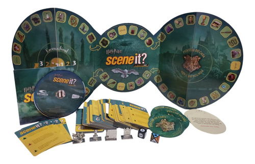 Harry Potter Scene It? Juego Mesa Dvd Edicion Español (Usado)