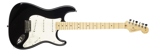 Guitarra Eléctrica Fender American Standard Stratocaster Color BK MN Material del diapasón Maple Orientación de la mano Diestro