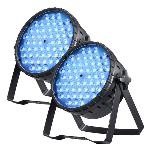 Betopper Paquete De 2 Luces Led De 54 X 3 W, Luces De Escena