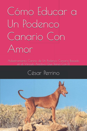 Libro: Cómo Educar A Un Podenco Canario Con Amor: Adiestrami