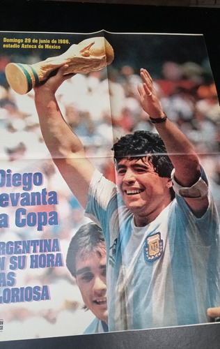 El Gráfico Edición Especial 48 C/ Póster Maradona Mundial 86 (Usado)