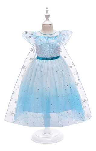 Disfraz Princesa Reina Elsa,cosplay Anime Regalos Fiesta