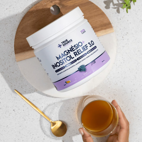 True Magnésio Bisciglinato + Inositol Relief 3.0 True Source