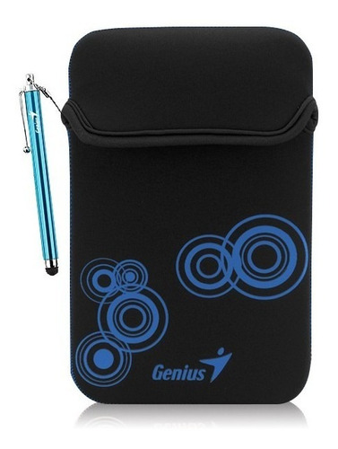 Funda Para Tablet 7 Con Lápiz Genius Negra Districomp