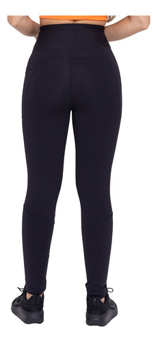 Calça Legging Top Grossa Zero Transparência Cós Alto Bolsos