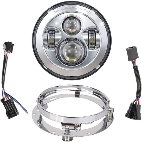 Faro Delantero Led De 7 Pulgadas, Carcasa Sellada, Con ...