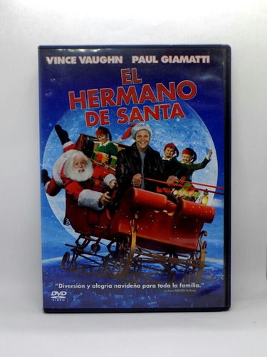 Dvd El Hermano De Santa Vince Vaughn Paul Giamatti 