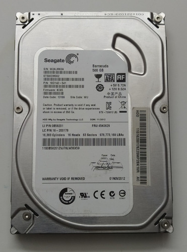 Disco Duro Para Pc Seagate 500 Gb