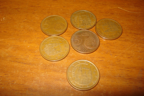 Moneda España 5 Eurocent 1999 (Usado)